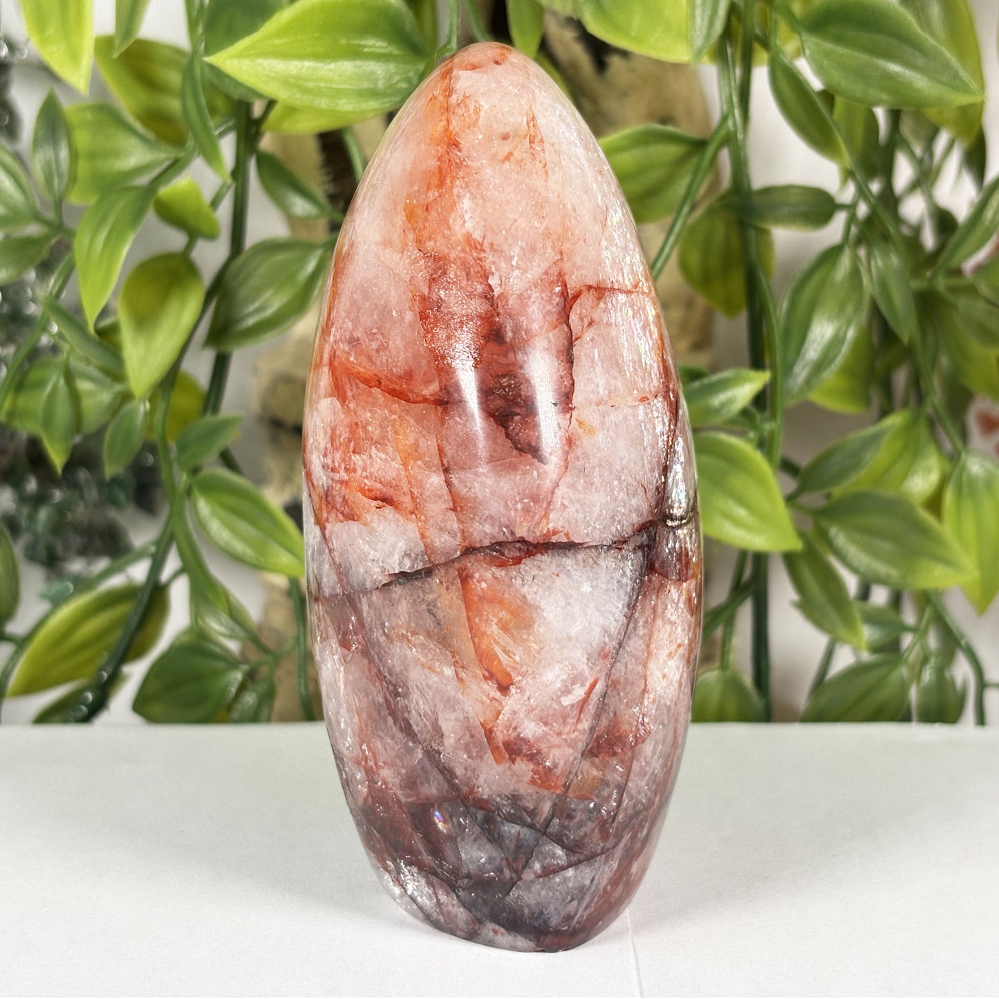 Hematoid Quartz Crystal Freeform  - Gem Avenue Retail