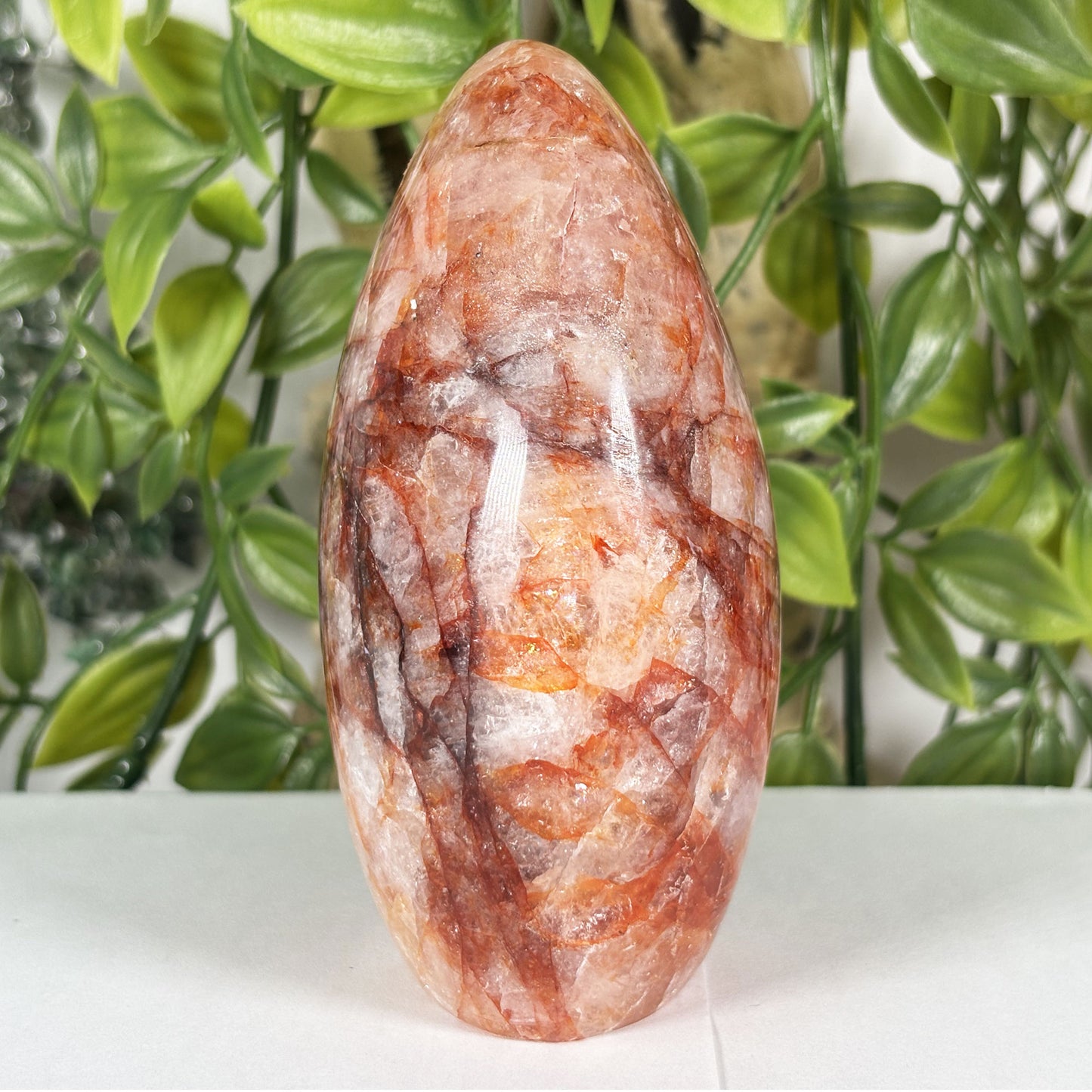Hematoid Quartz Crystal Freeform - Gem Avenue Retail