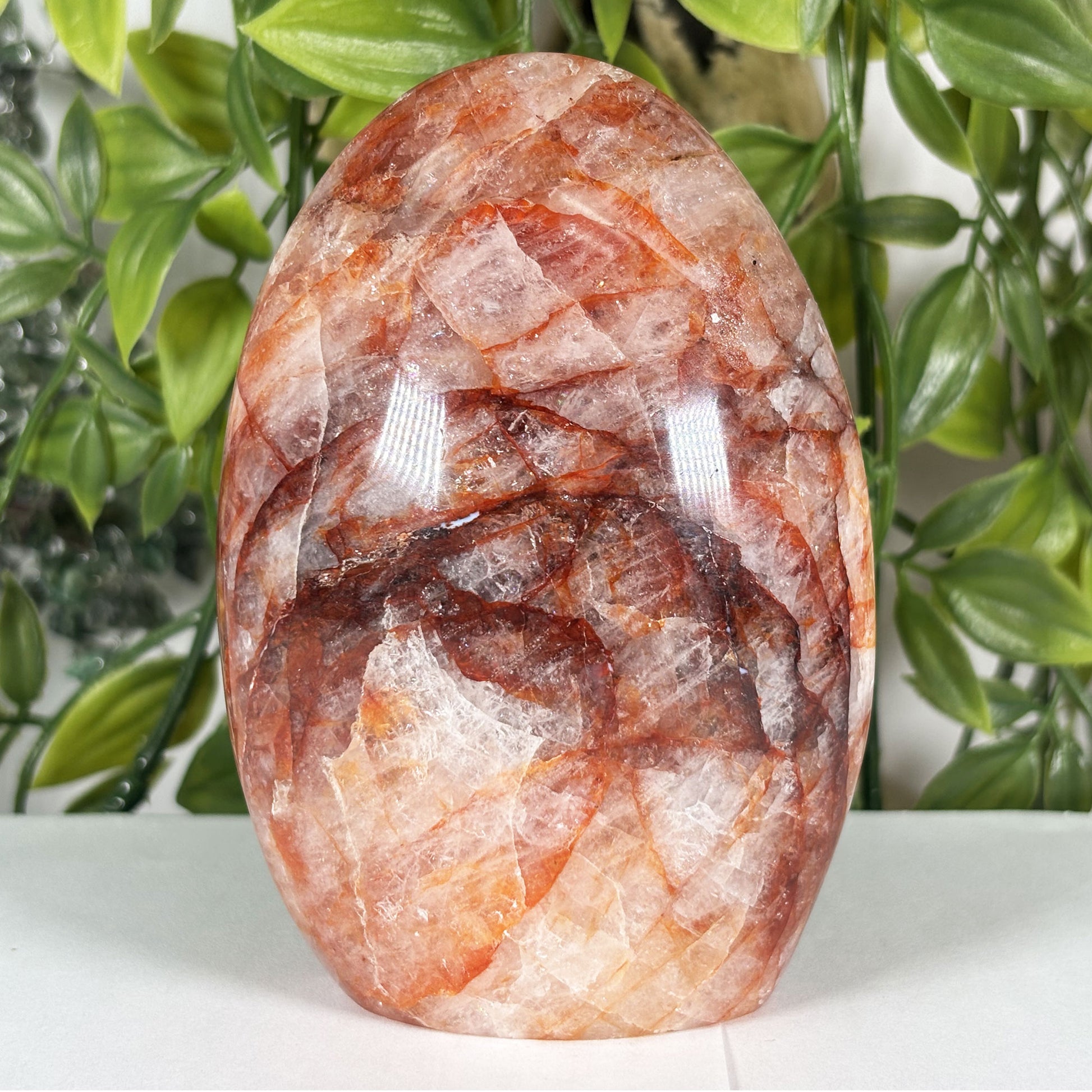 Hematoid Quartz Crystal Freeform - Gem Avenue Retail