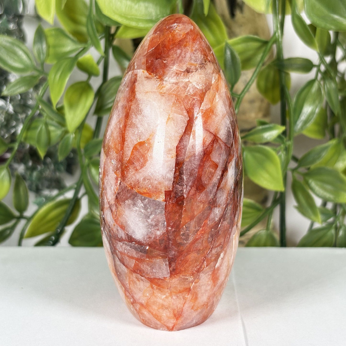 Hematoid Quartz Crystal Freeform - Gem Avenue Retail