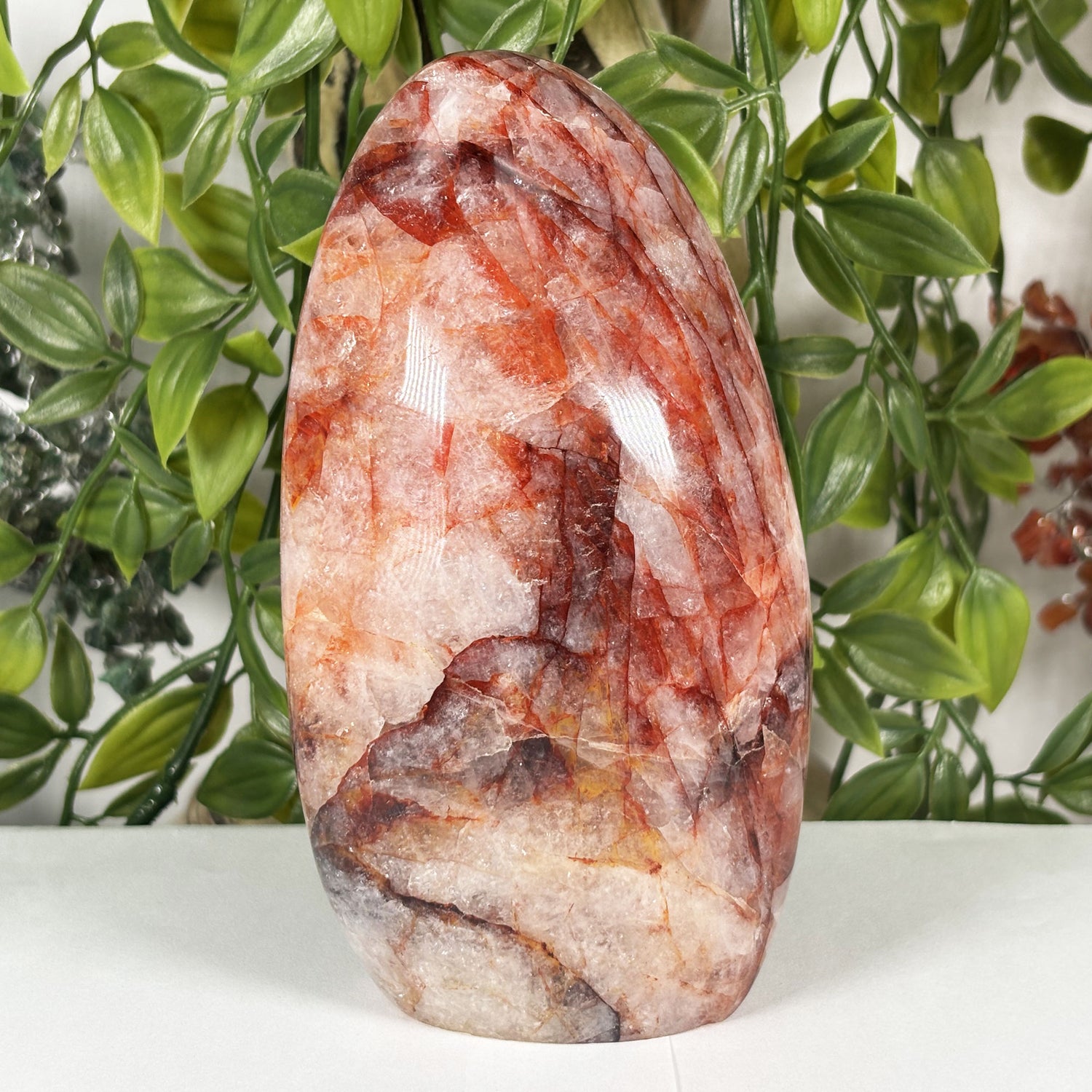 Hematoid Quartz Crystal Freeform - Gem Avenue Retail