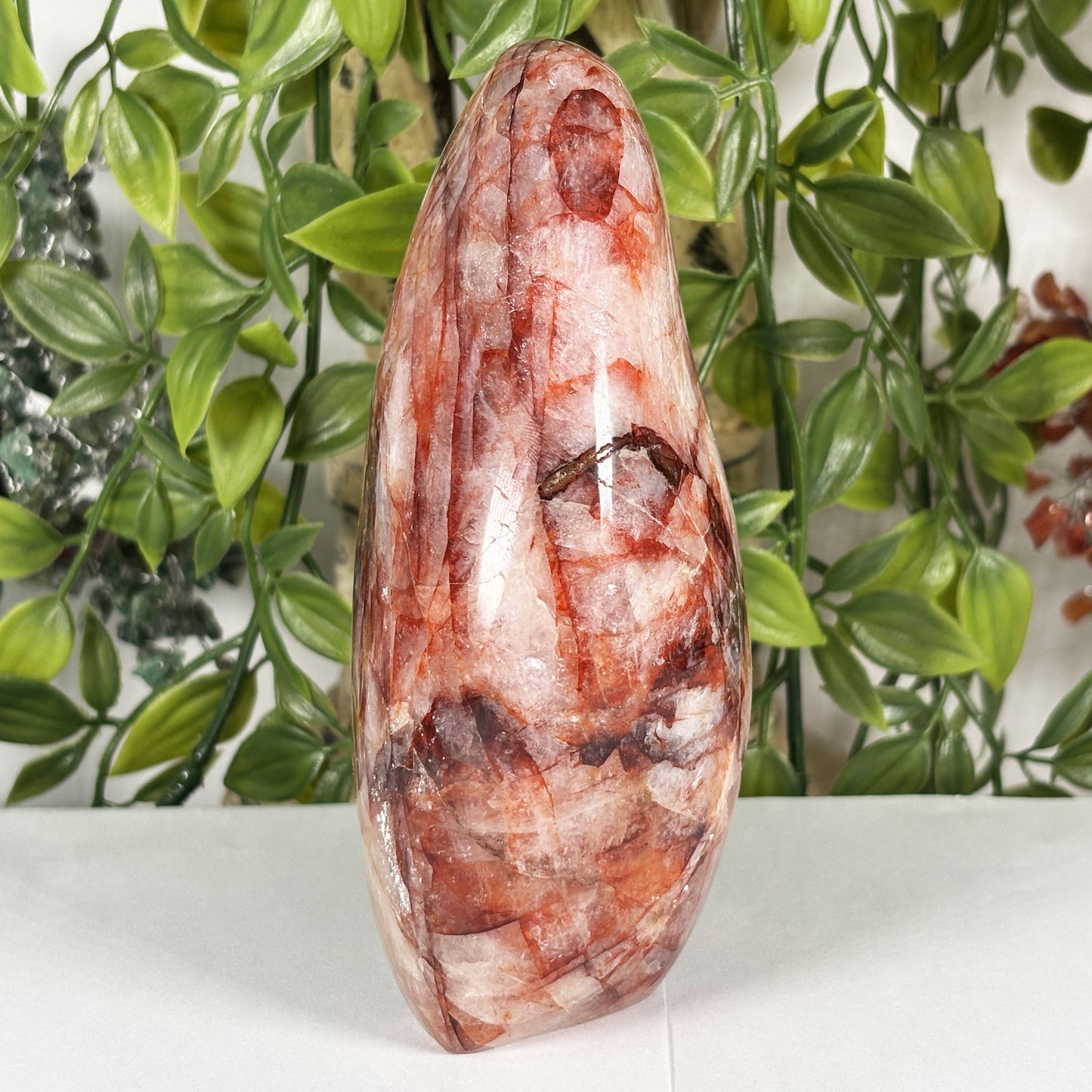 Hematoid Quartz Crystal Freeform - Gem Avenue Retail