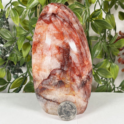 Hematoid Quartz Crystal Freeform - Gem Avenue Retail