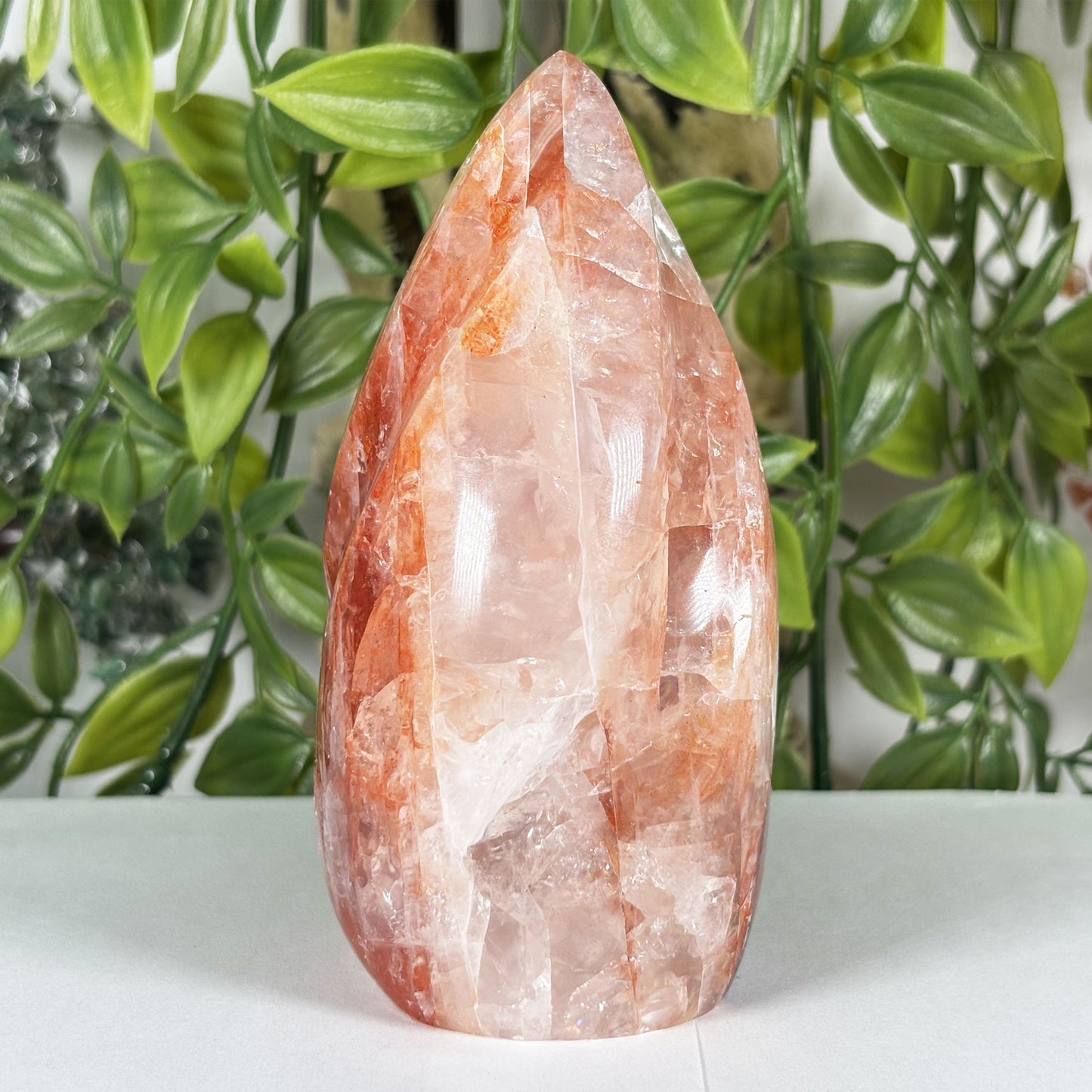Hematoid Quartz Crystal Freeform -Gem Avenue Retail