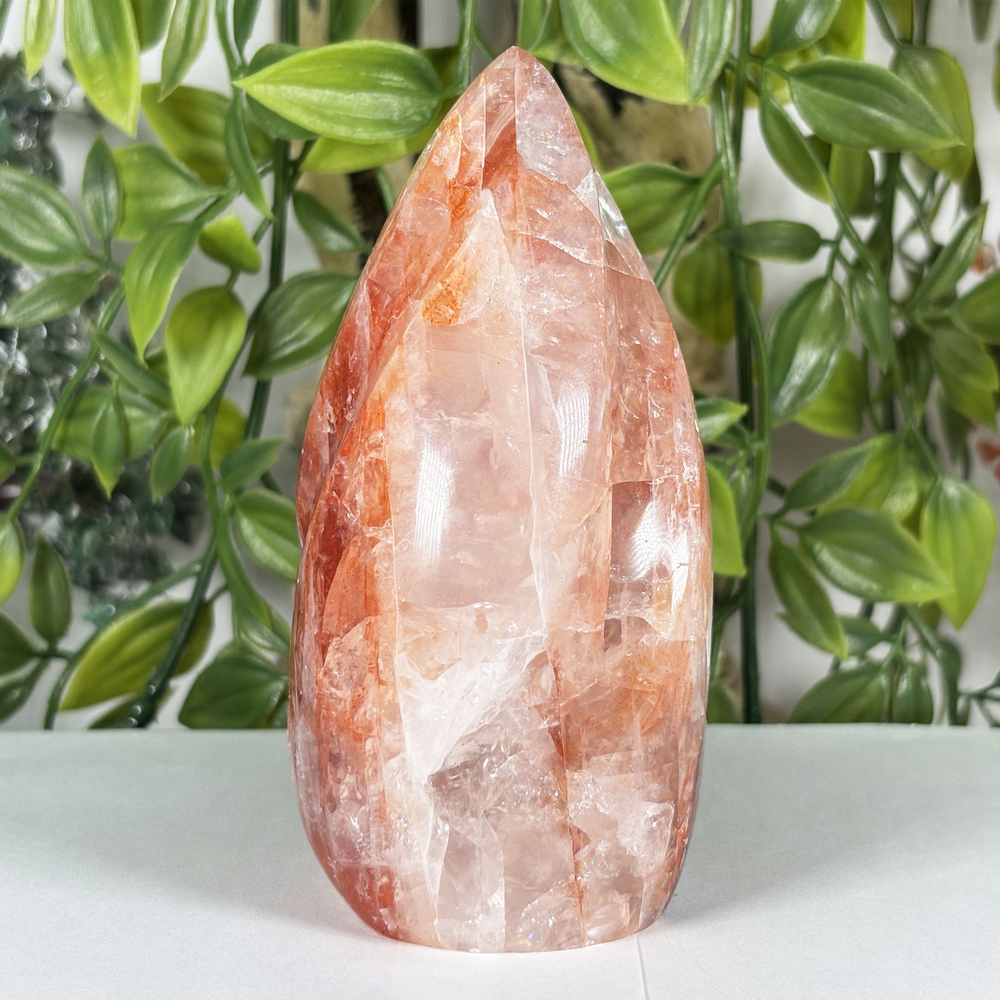 Hematoid Quartz Crystal Freeform -Gem Avenue Retail