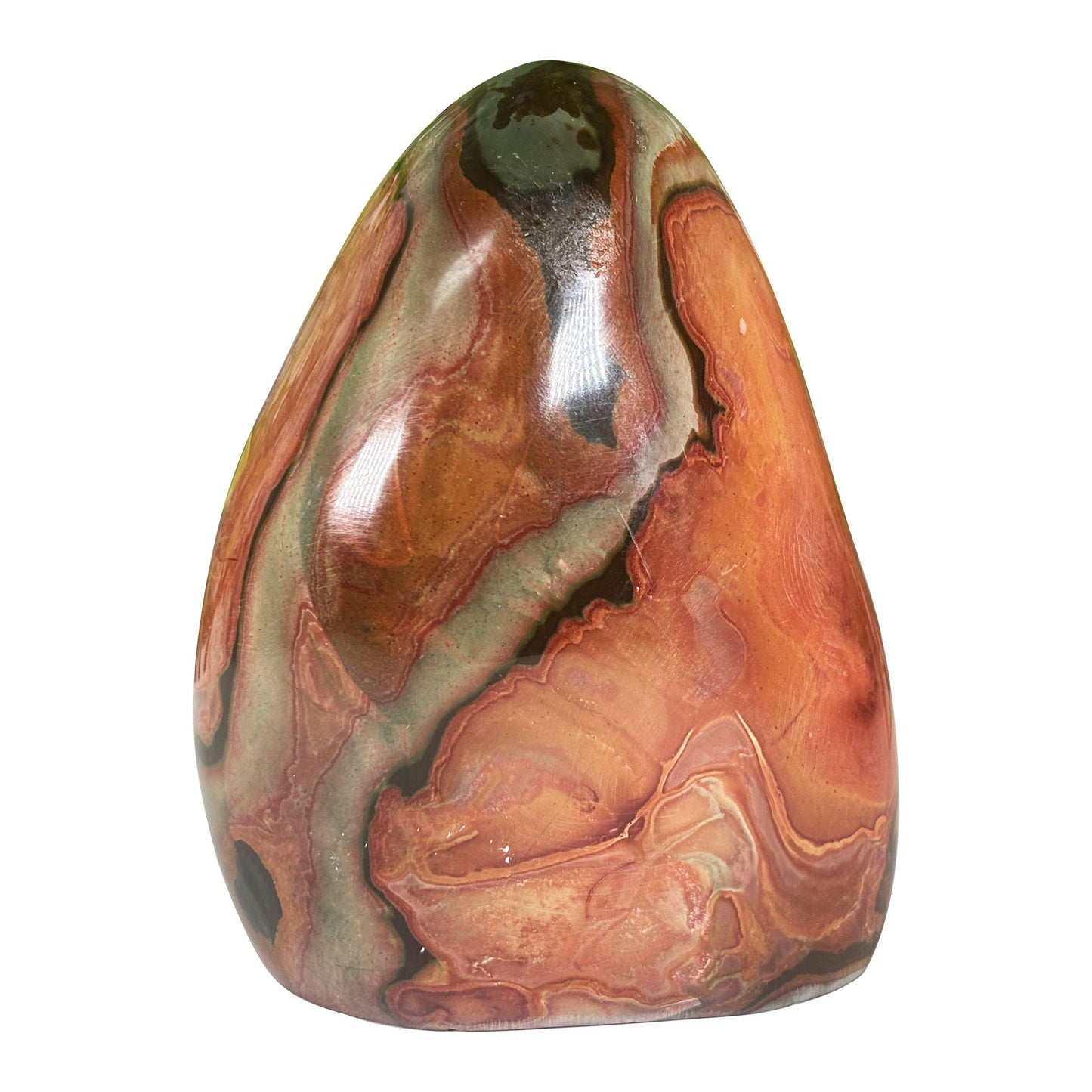 Polychrome Jasper Crystal Freeform - Gem Avenue Retail