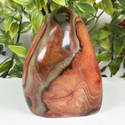 Polychrome Jasper Crystal Freeform - Gem Avenue Retail