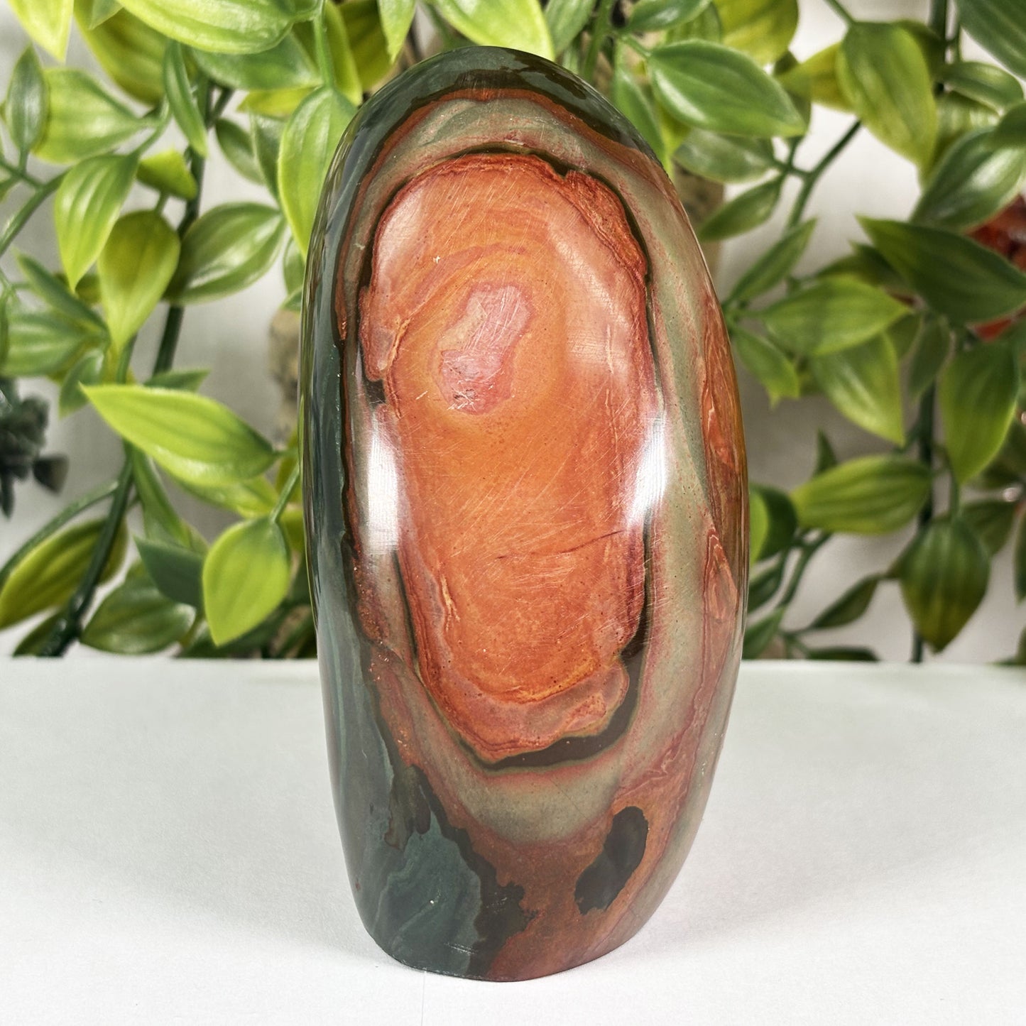Polychrome Jasper Crystal Freeform - Gem Avenue Retail