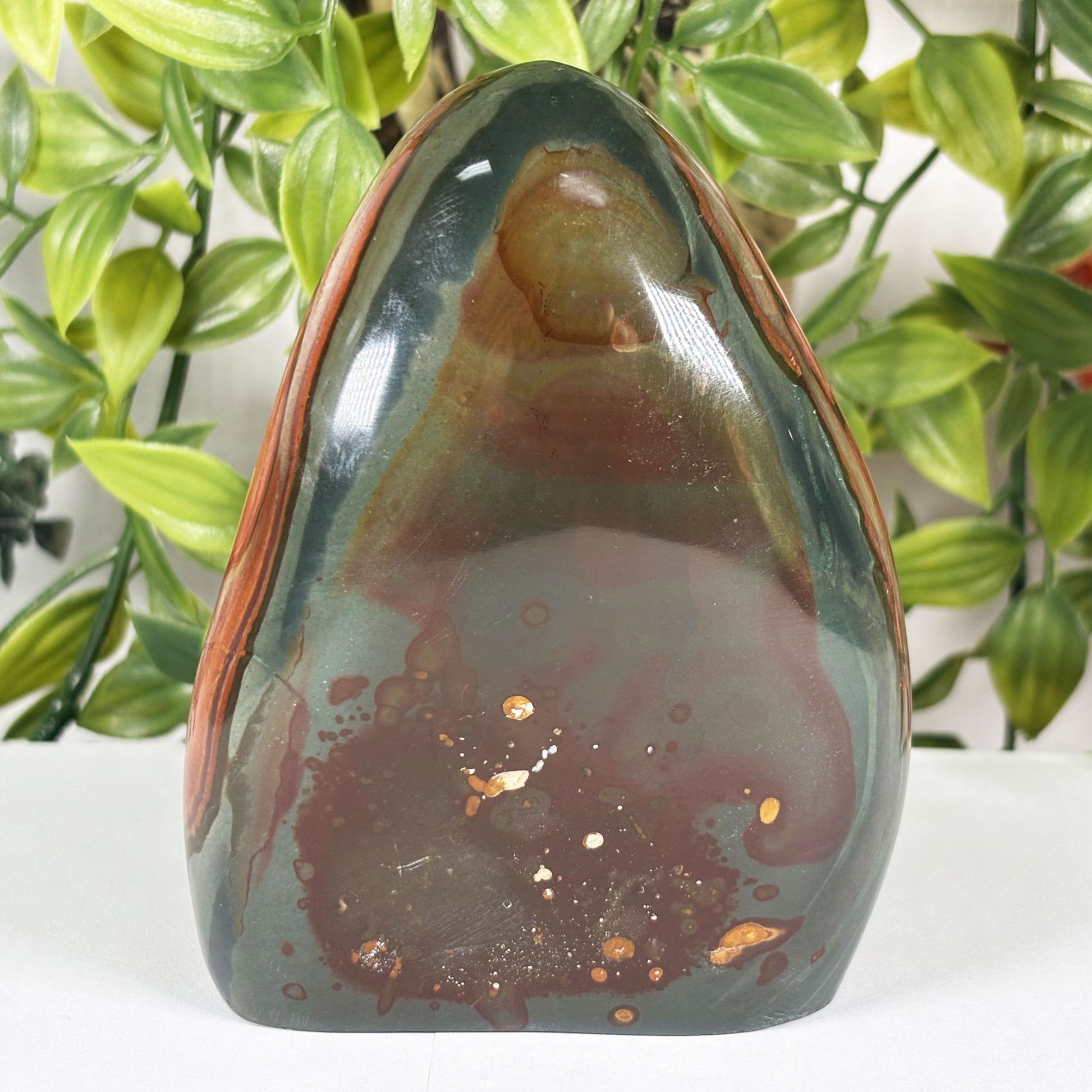 Polychrome Jasper Crystal Freeform - Gem Avenue Retail