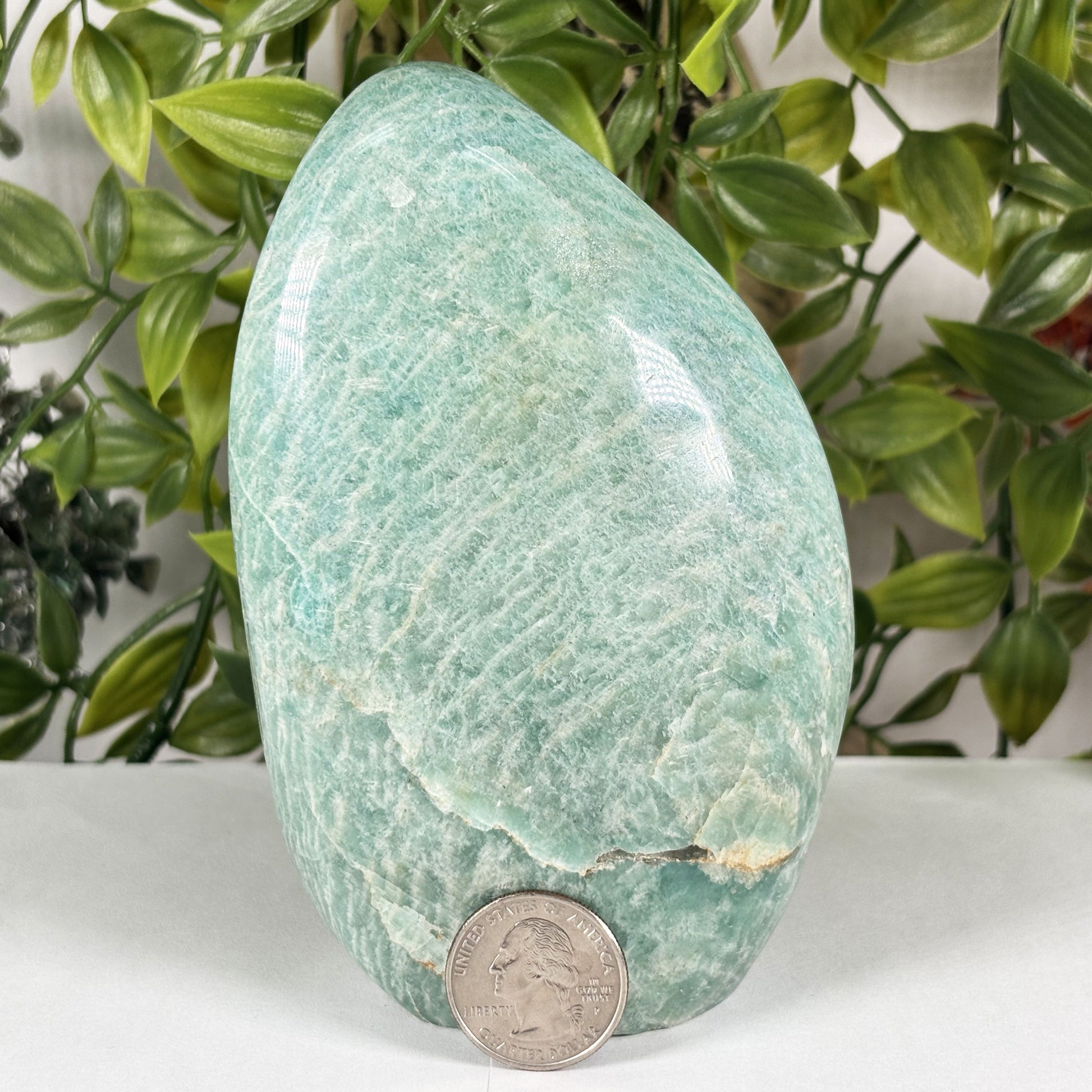 Amazonite Crystal Freeform - Gem Avenue Retail
