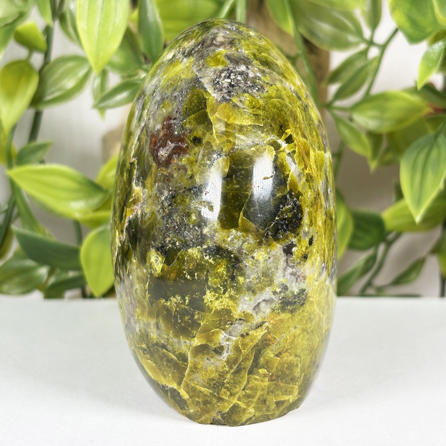 Green Opal Crystal Freeform - Gem Avenue Retail
