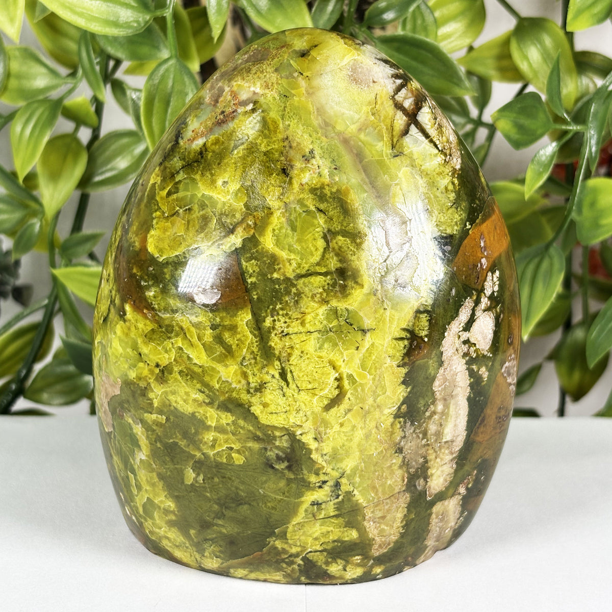 Green Opal Crystal Freeform - Gem Avenue