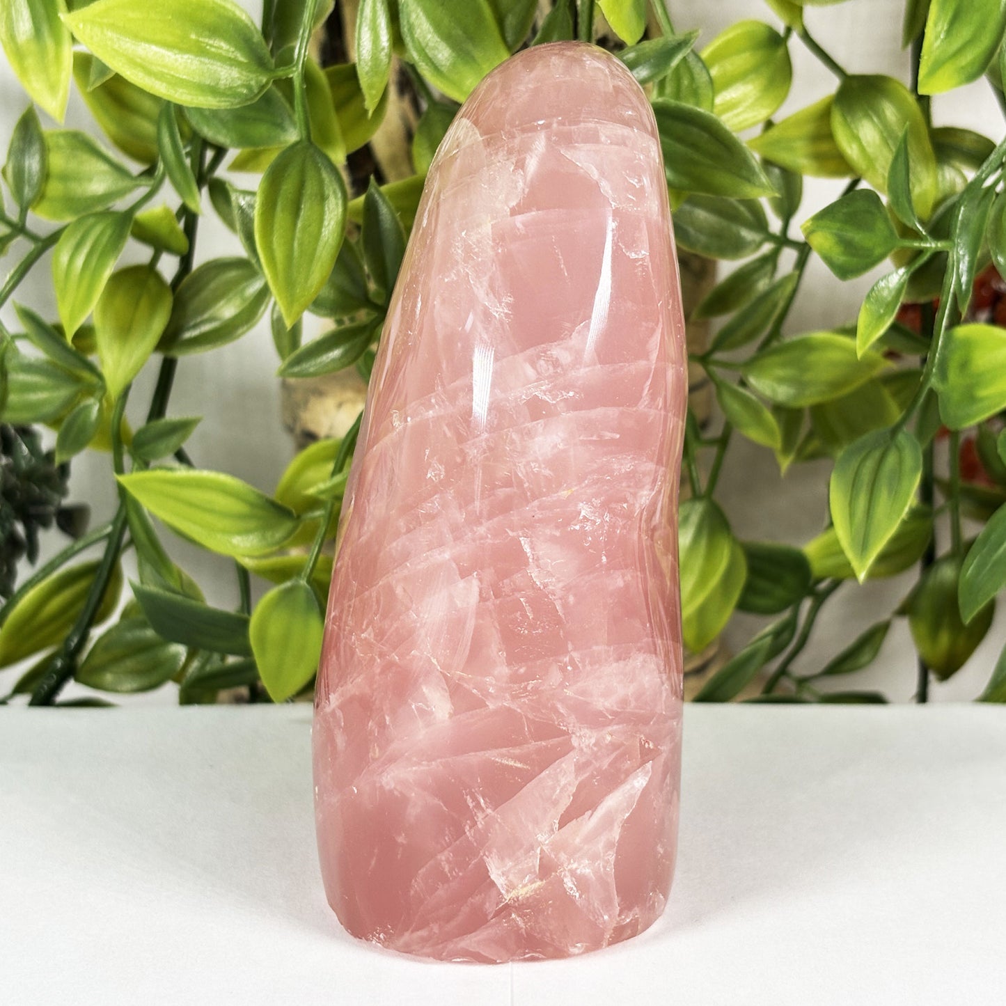 Rose Quartz Crystal Freeform - Gem Avenue Retail