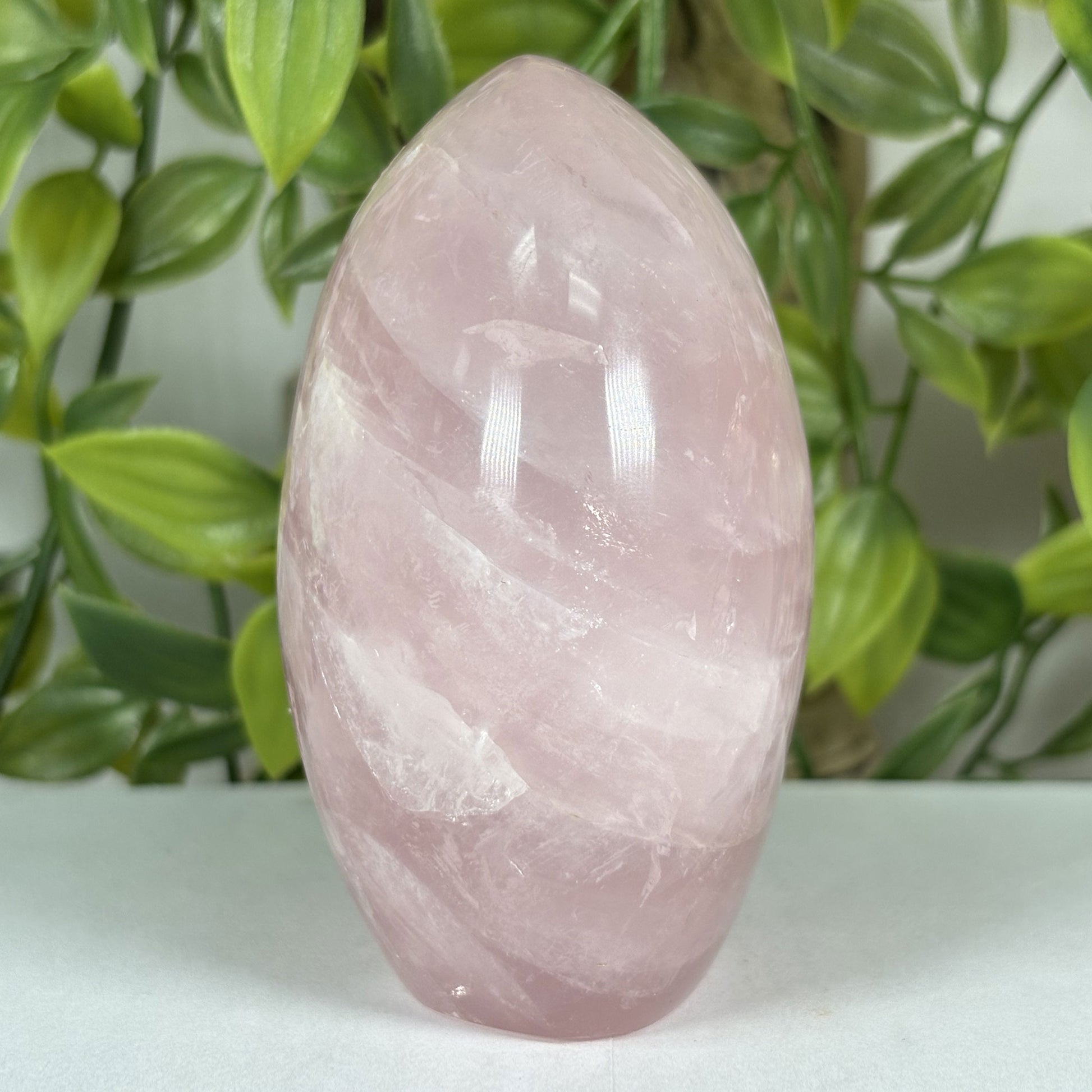 Rose Quartz Crystal Freeform - Gem Avenue Retail