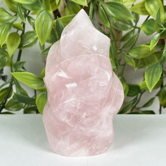 Rose Quartz Crystal Freeform - Gem Avenue Retail