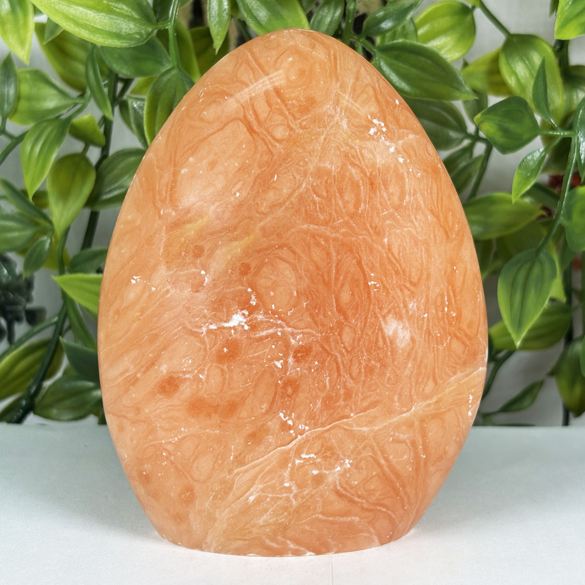 Orange Calcite Crystal Freeform - Gem Avenue