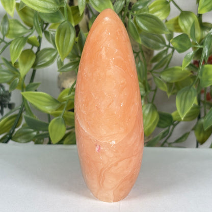 Orange Calcite Crystal Freeform - Gem Avenue