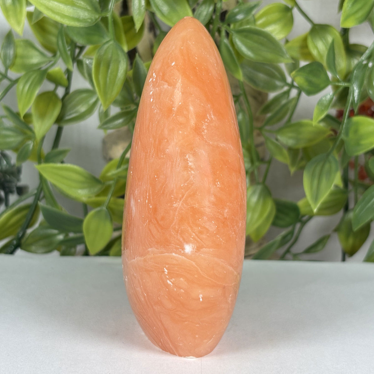 Orange Calcite Crystal Freeform - Gem Avenue