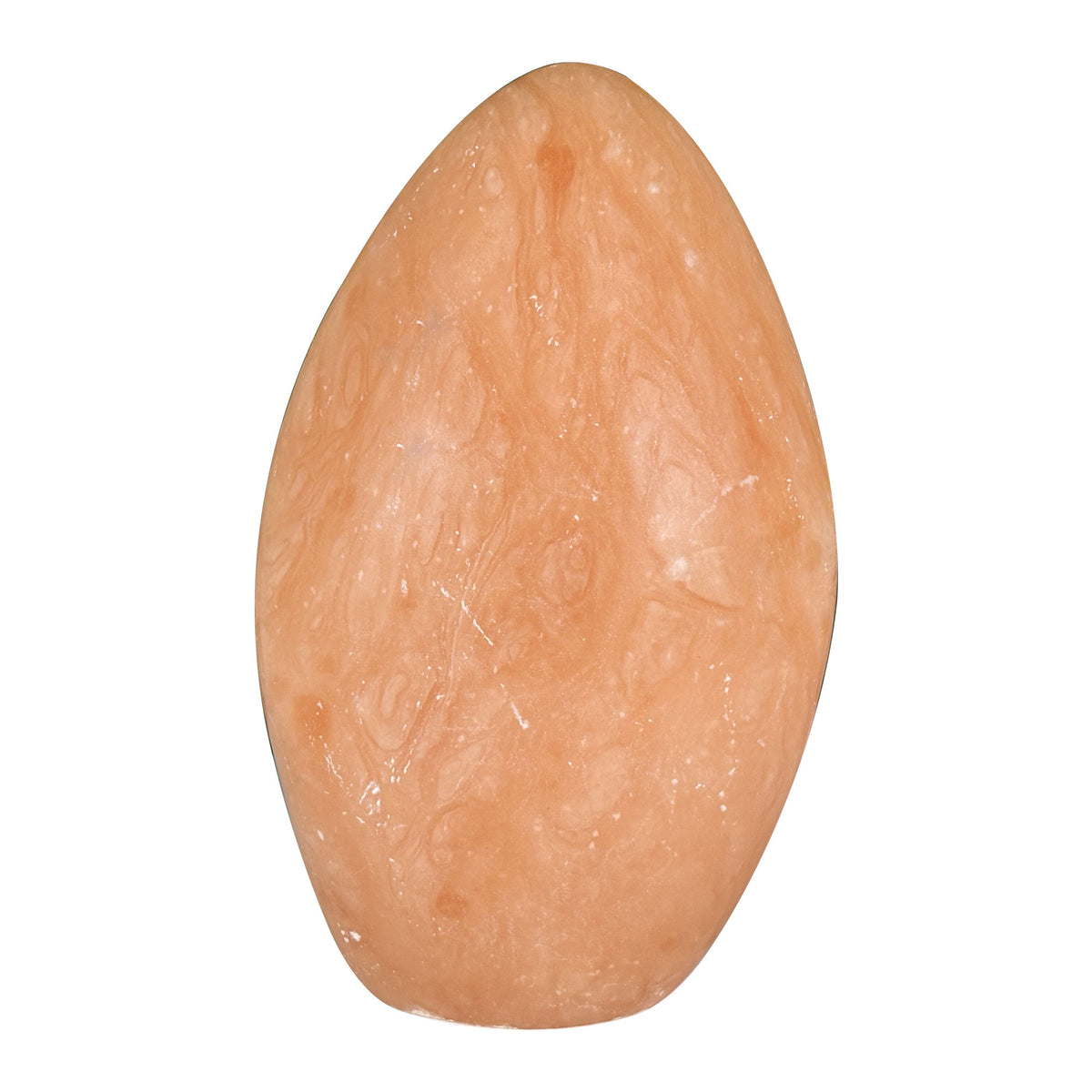 Natural Orange Calcite Freeform Crystal 5.5" Madagascar Polished Display Stone Home Decor