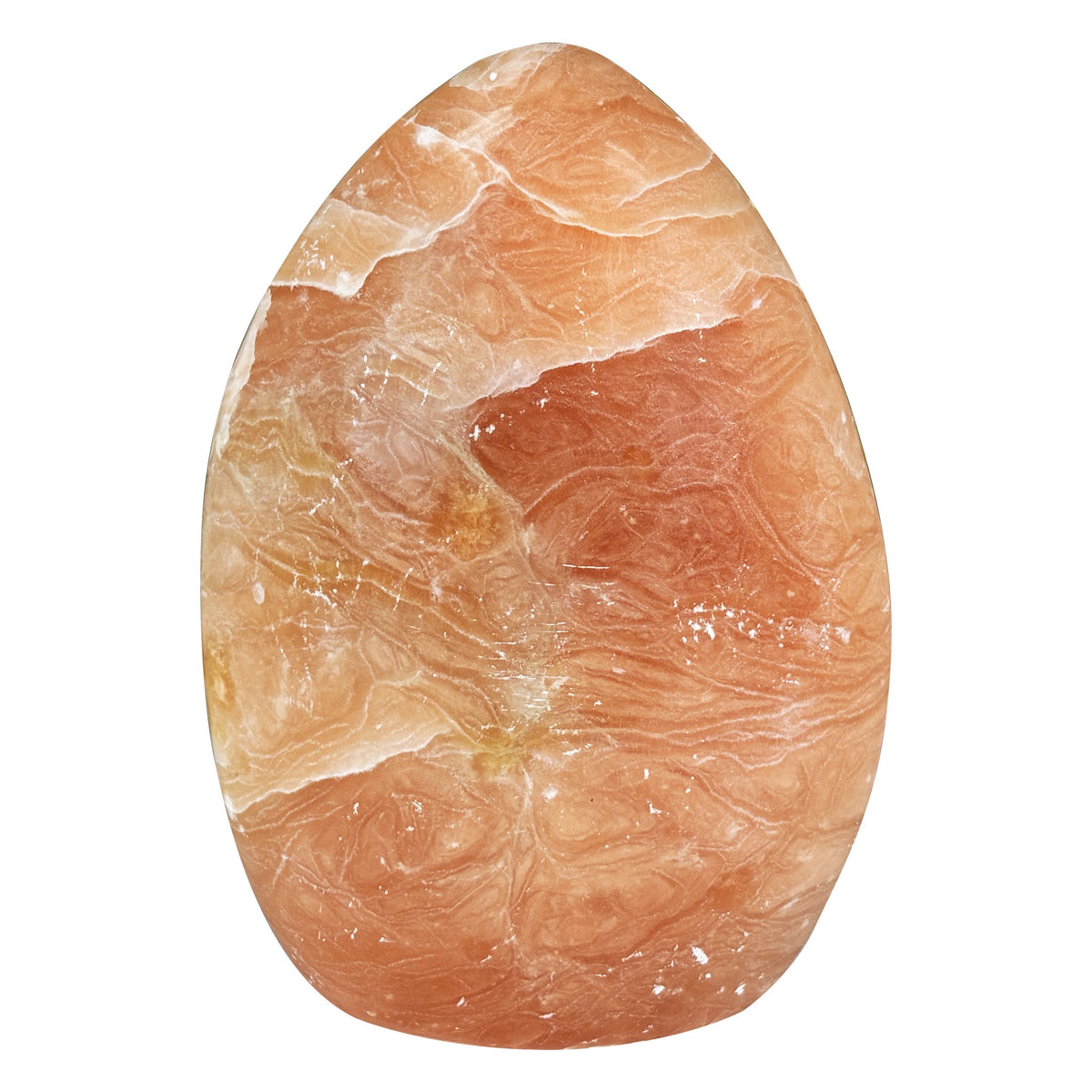 Orange Calcite Crystal Freeform - Gem Avenue