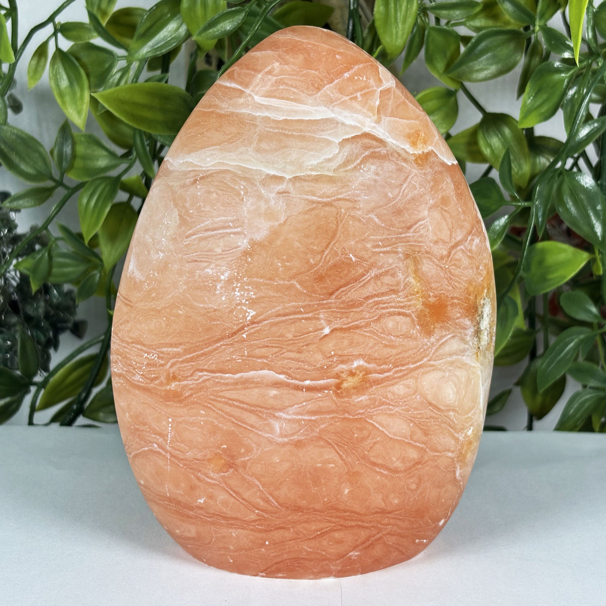 Orange Calcite Crystal Freeform - Gem Avenue