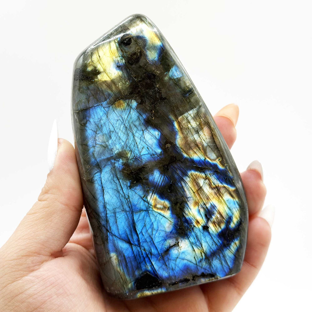 Labradorite Freeform Crystal Madagascar - Gem Avenue Retail