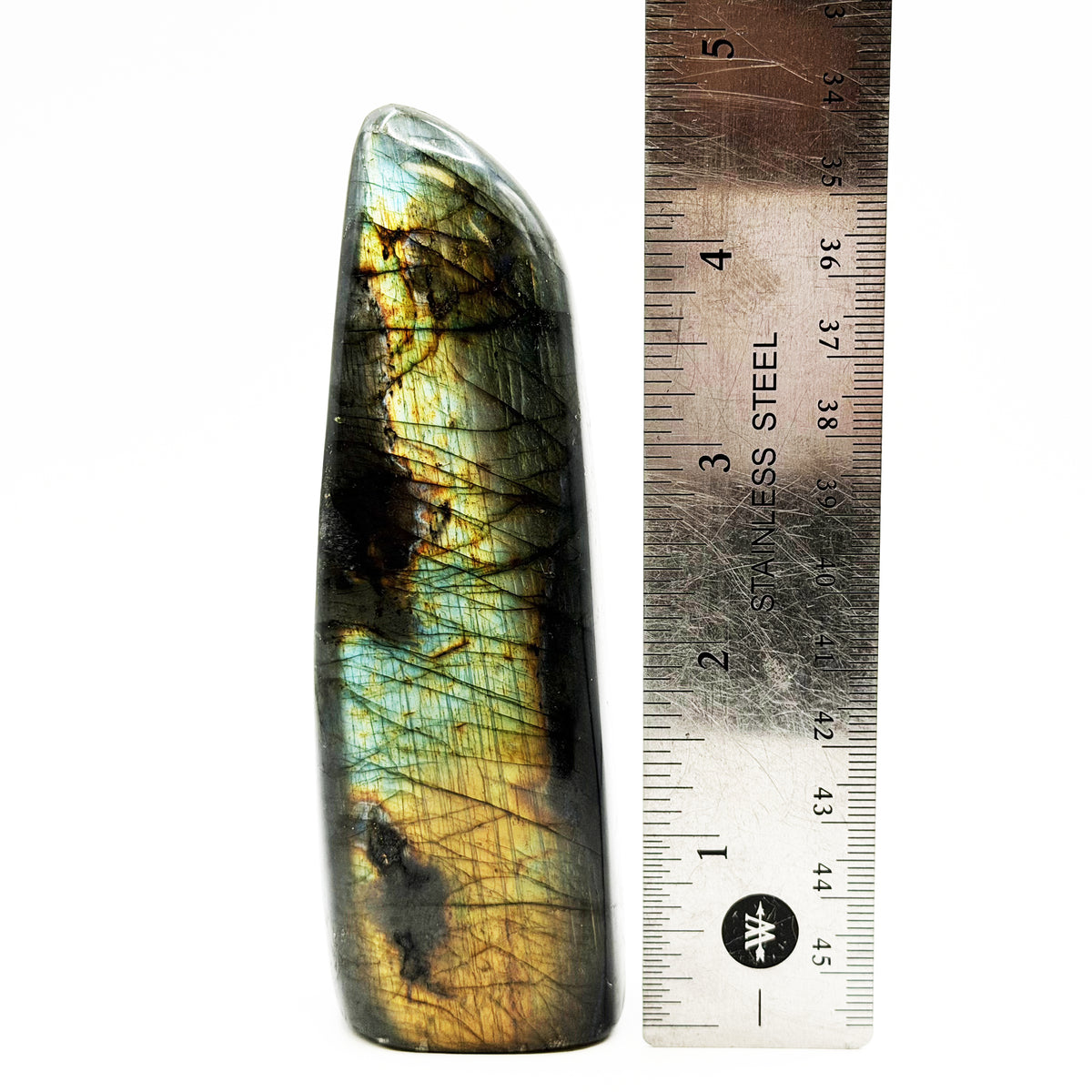 Labradorite Freeform Crystal 4.5" Madagascar - Gem Avenue Retail