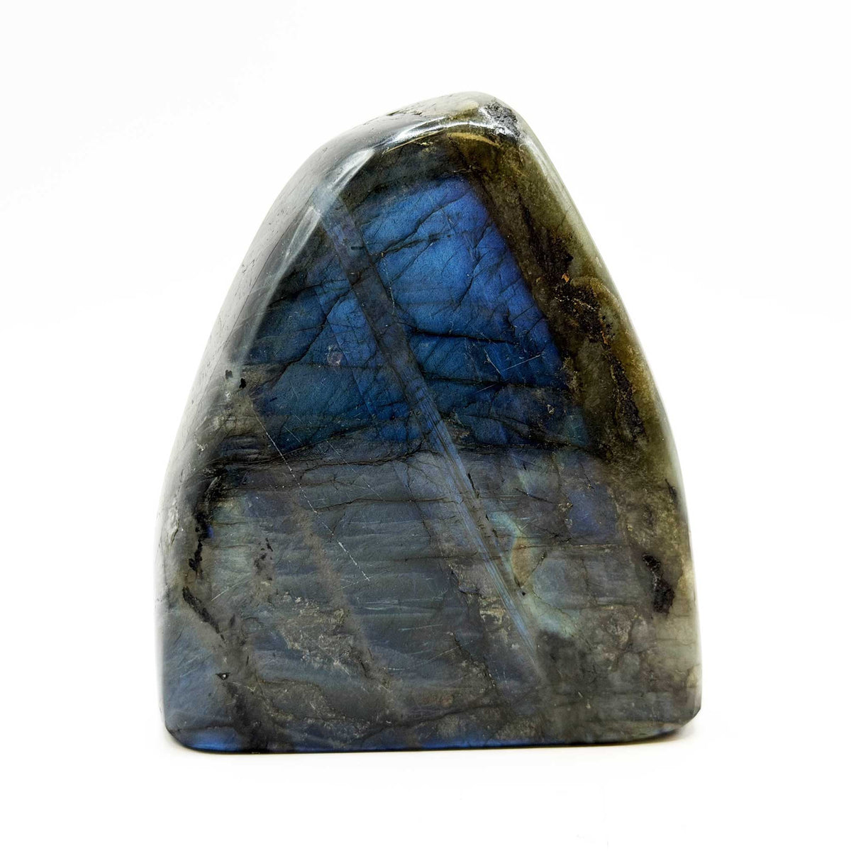 Labradorite Freeform Crystal 3.5" Natural Madagascar Gemstone - Gem Avenue Retail