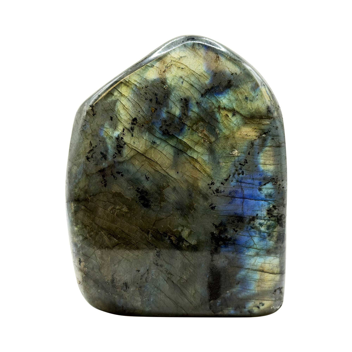 Labradorite Freeform Crystal 3.5" Madagascar - Gem Avenue Retail