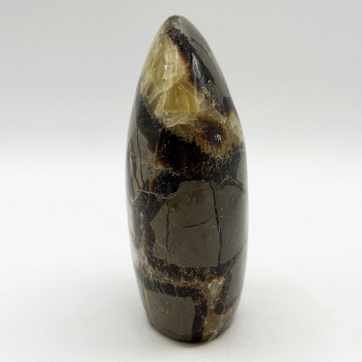 Natural Septarian Polished Freeform Crystal 3.75"- Gem Avenue Retail