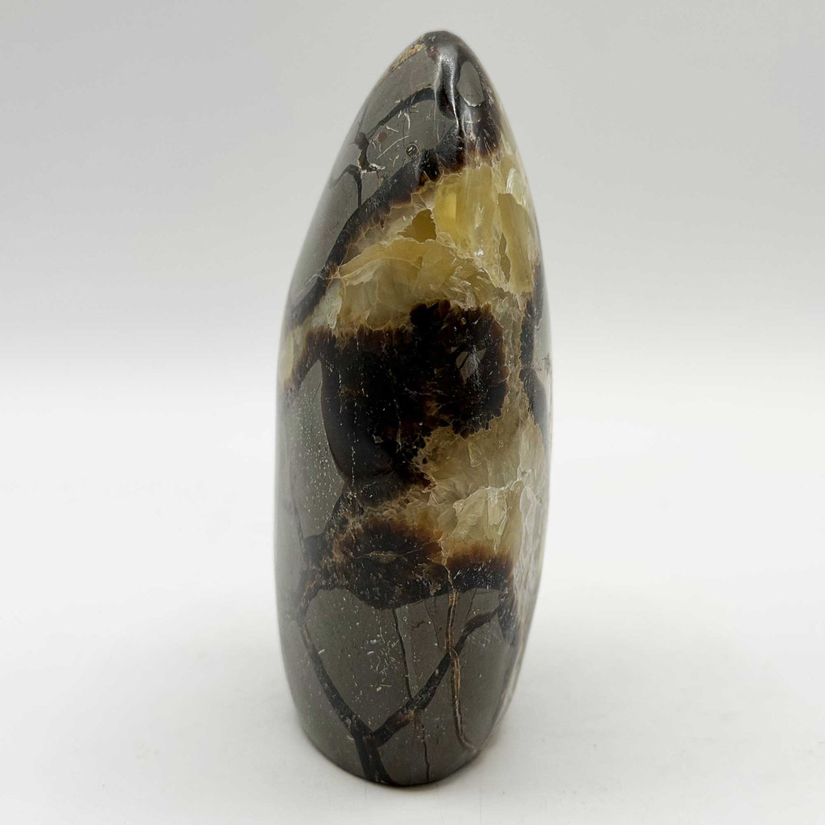 Natural Septarian Polished Freeform Crystal 3.75"- Gem Avenue Retail