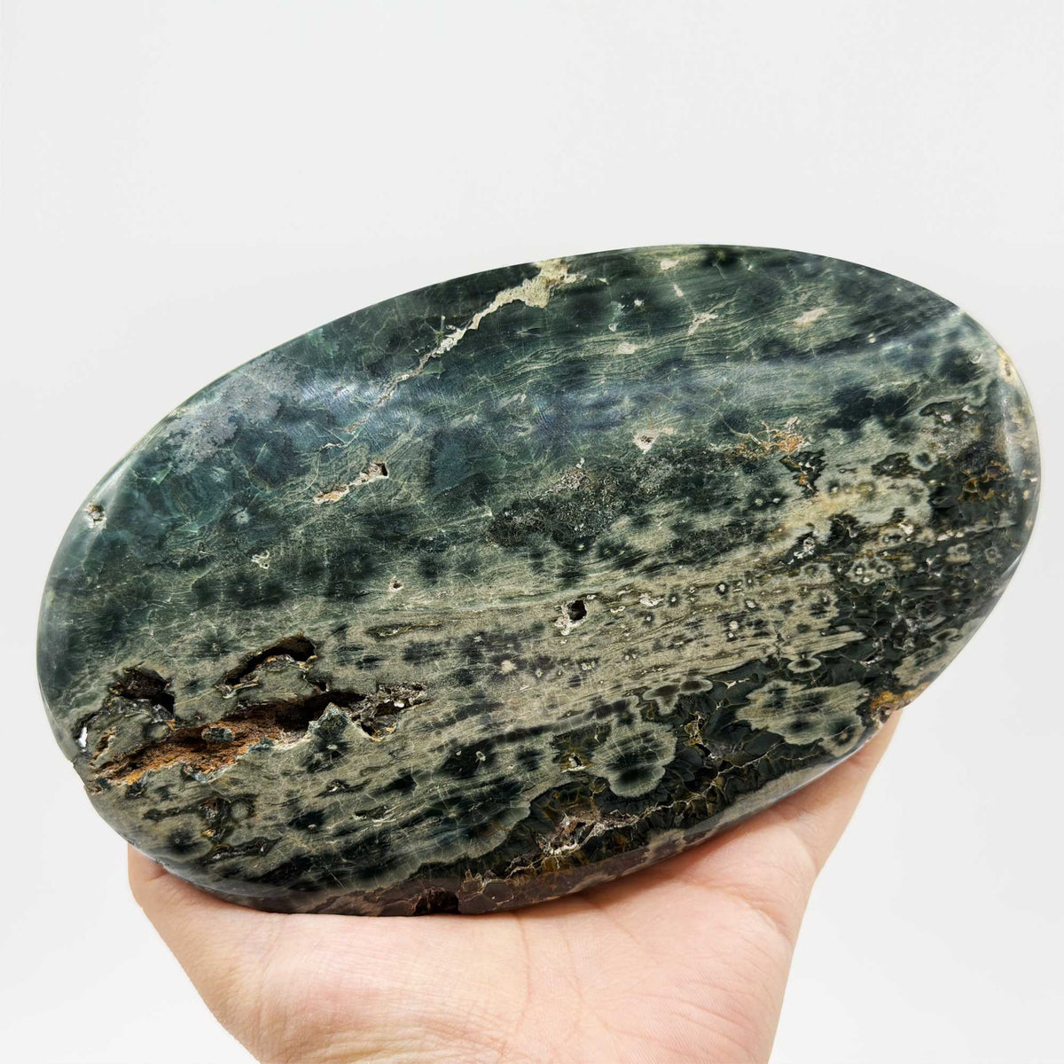 Natural Sea Jasper Freeform Polished Crystal - Gem Avenue Retail
