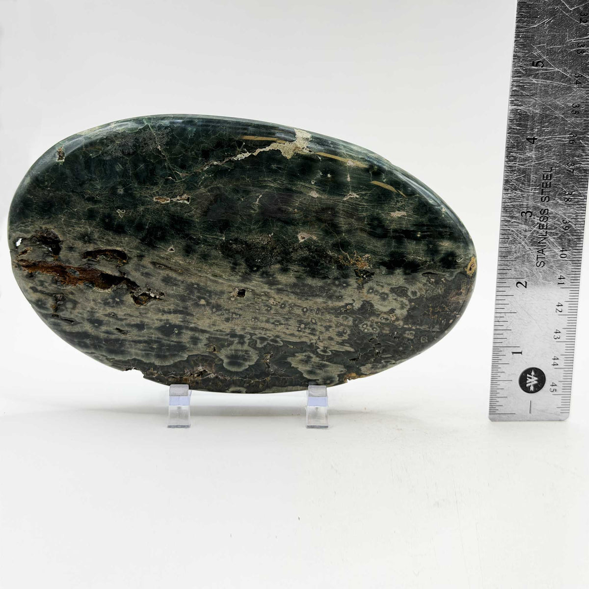 Natural Sea Jasper Freeform Polished Crystal - Gem Avenue Retail