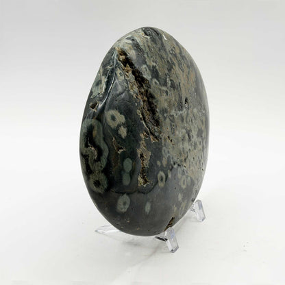 Natural Sea Jasper Freeform Crystal 5" Gemstone - Gem Avenue Retail