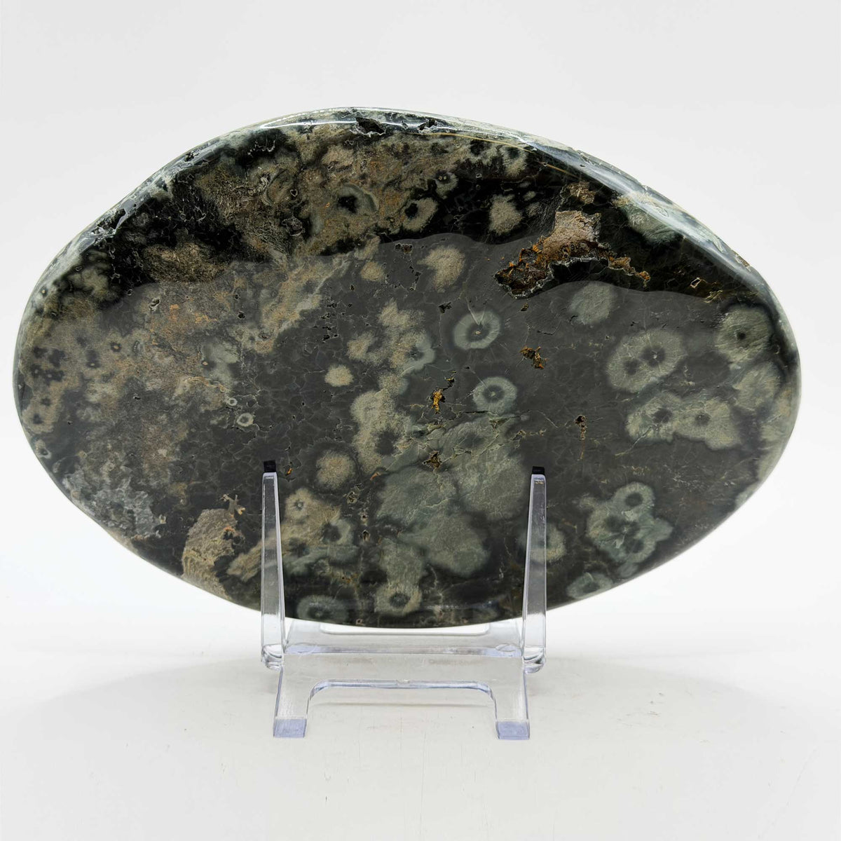 Natural Sea Jasper Freeform Crystal 5" Gemstone - Gem Avenue Retail
