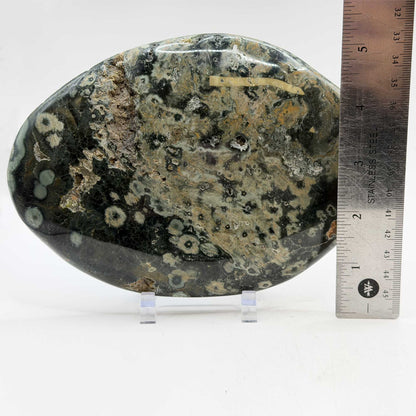 Natural Sea Jasper Freeform Crystal 5" Gemstone - Gem Avenue Retail