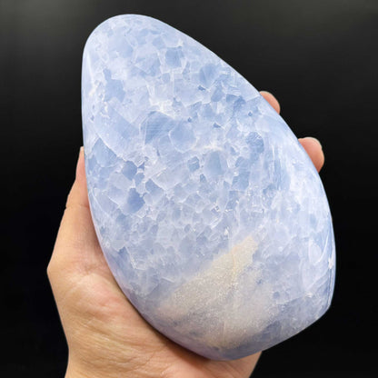 Natural Blue Celestite Freeform Polished Gemstone - Gem Avenue Retail