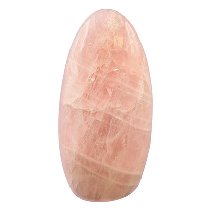 Natural Rose Quartz Freeform Polished Gemstone - Gem Avenue Retail