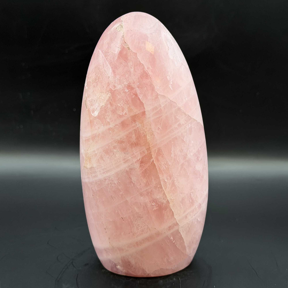 Natural Rose Quartz Freeform Polished Gemstone - Gem Avenue Retail
