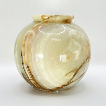 Polished Green Onyx Vase - Gem Avenue