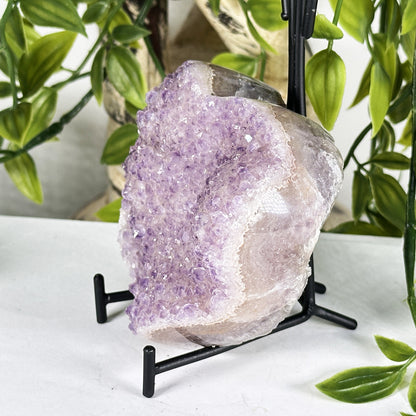Natural Amethyst Crystal Heart - Gem Avenue