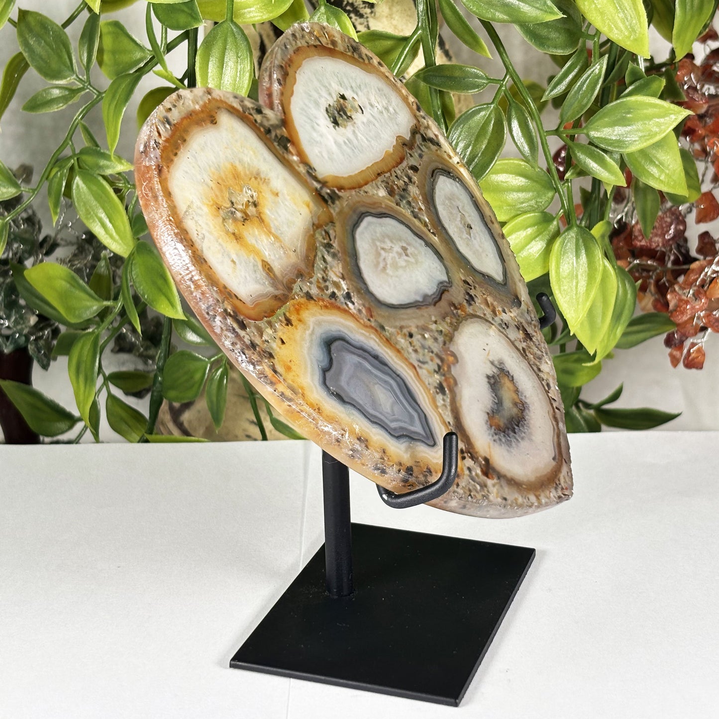 Agate Crystal Heart - Gem Avenue Retail