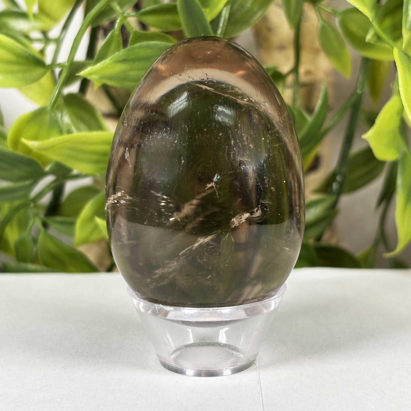 Smoky Quartz Crystal Egg - Gem Avenue Retail