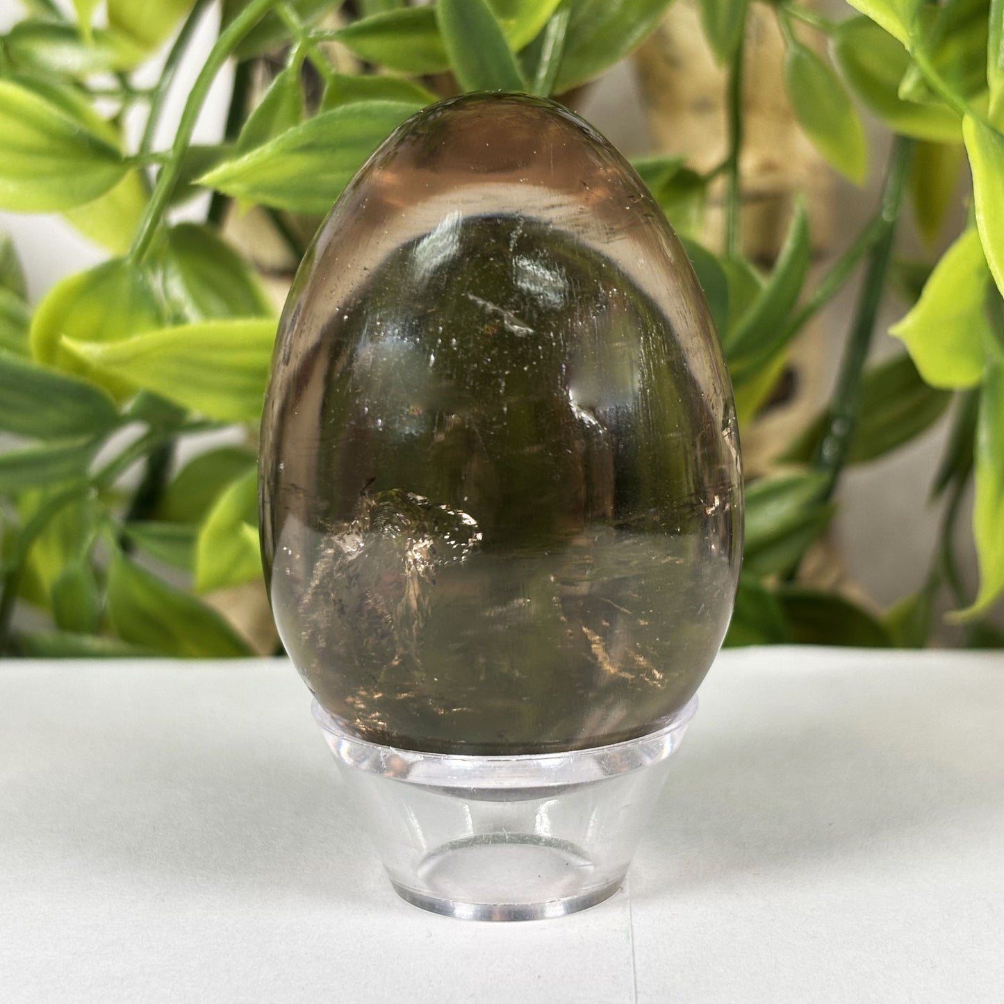 Smoky Quartz Crystal Egg - Gem Avenue Retail