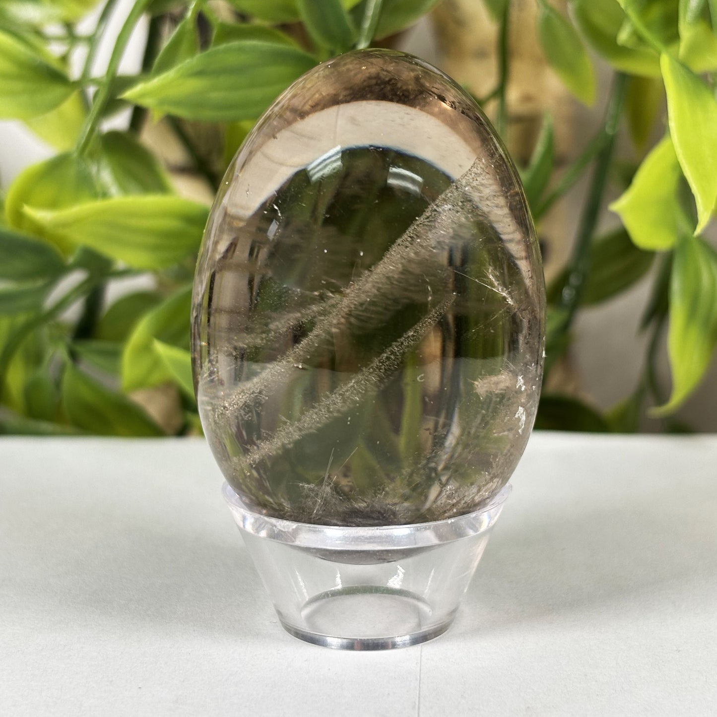 Smoky Quartz Crystal Egg - Gem Avenue Retail