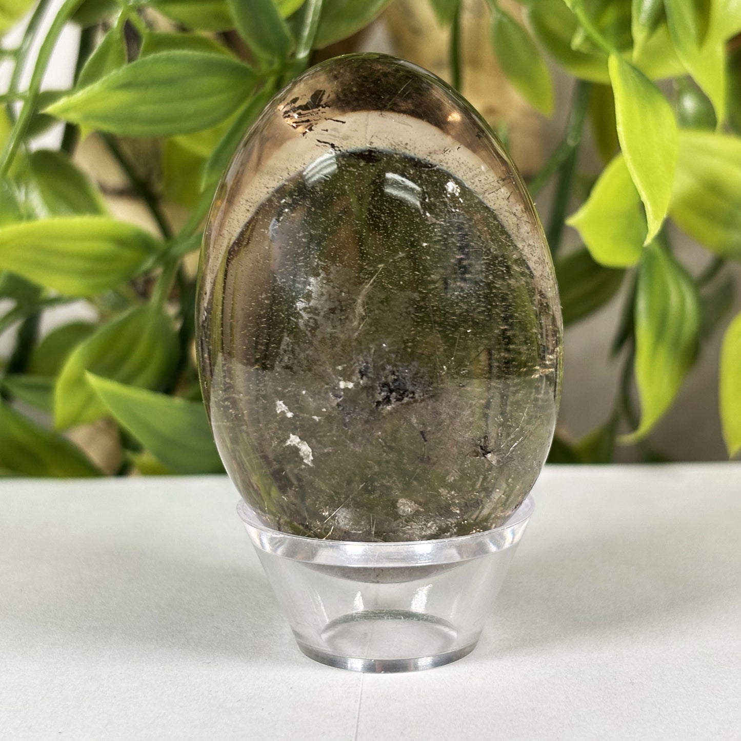 Smoky Quartz Crystal Egg - Gem Avenue Retail