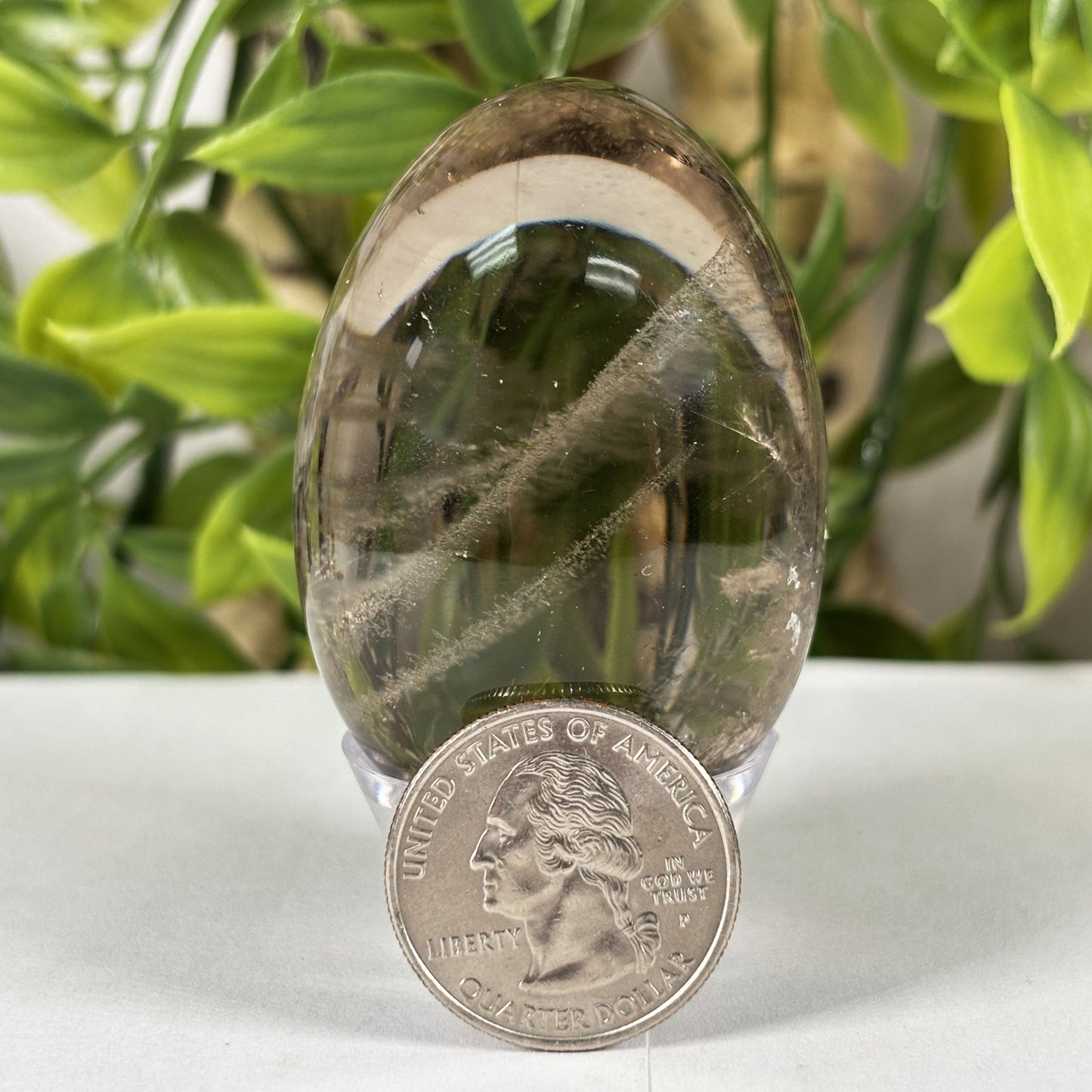 Smoky Quartz Crystal Egg - Gem Avenue Retail