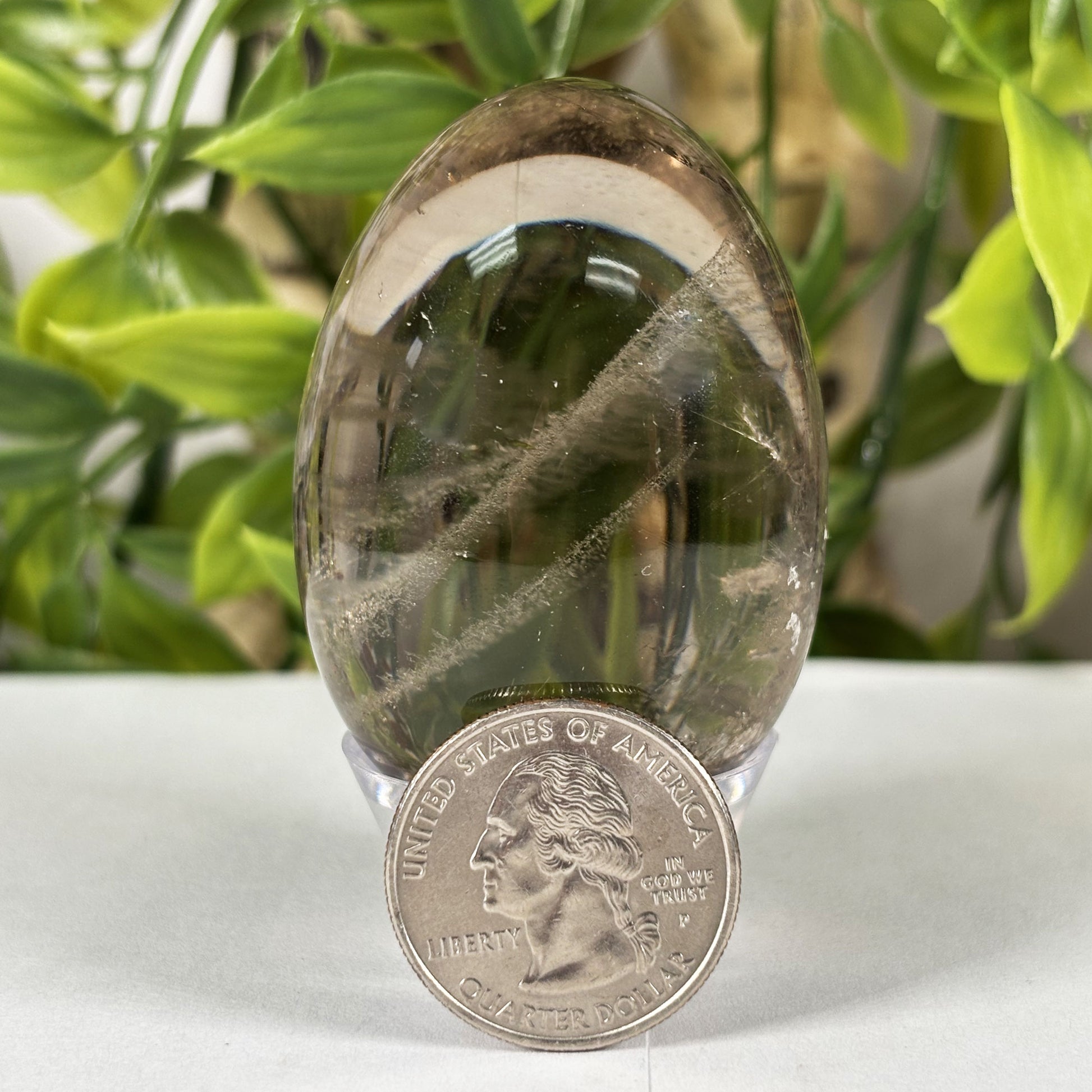 Smoky Quartz Crystal Egg - Gem Avenue Retail