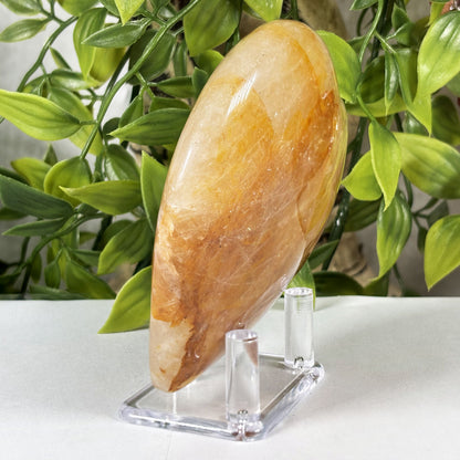 Golden Healer Quartz Crystal Gemstone Heart - Gem Avenue Retail