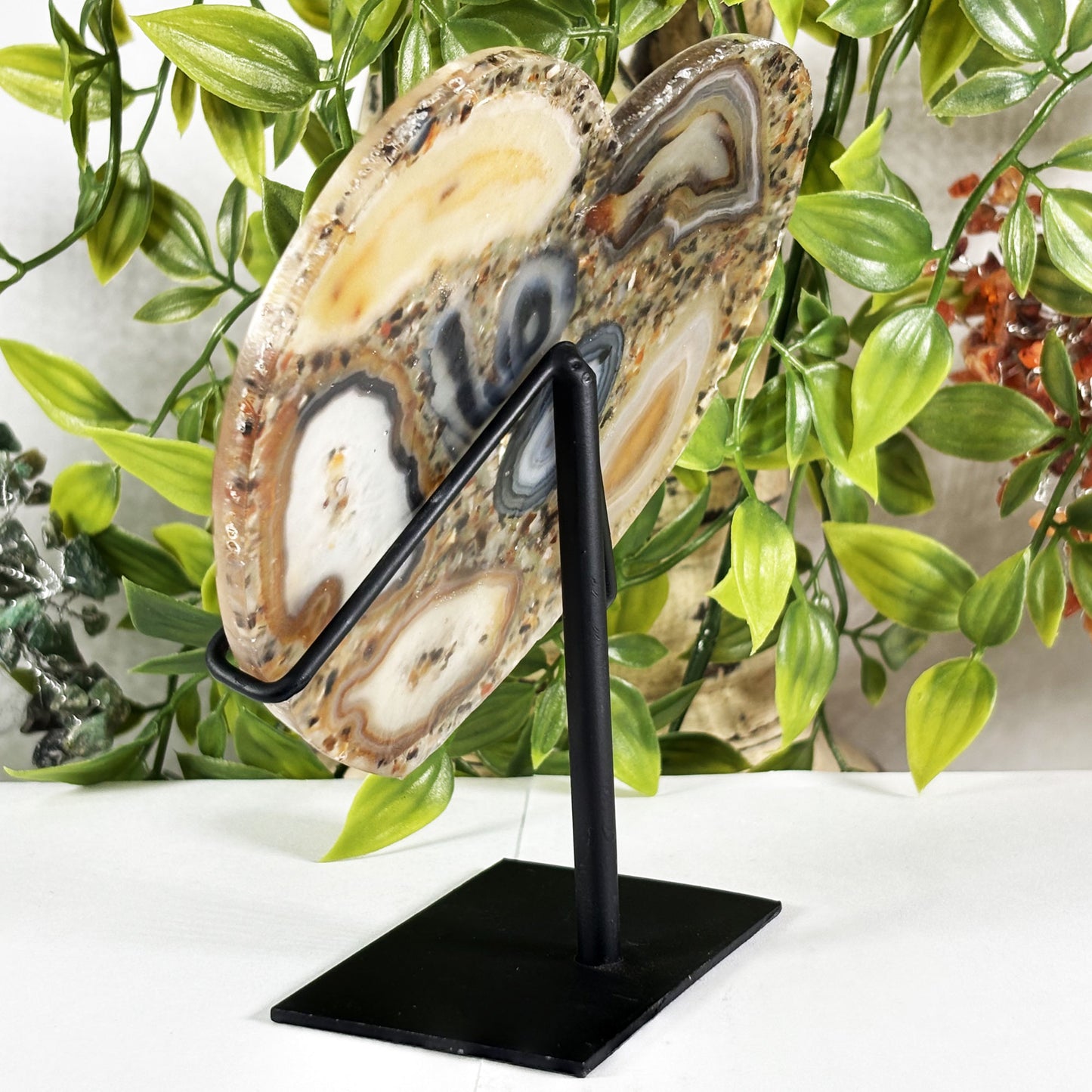 Agate Crystal Gemstone Heart - Gem Avenue Retail